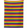 Ambesonne Love Tablecloth, Hearts Pattern in Modern Style Valentine’s Day Ornate Happiness Warm Feelings, Rectangular Table Cover for Dining Room Kitchen Decor, 60″ X 84″, White Ruby(Vermilion Blue)