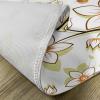 Ambesonne Valentine Place Mats Set of 4, Different Types of Heart Shapes Romance Love Theme Watercolor Striped Art, Washable Fabric Placemats for Dining Table, Standard Size, White Black(Orange Pale Green Black)