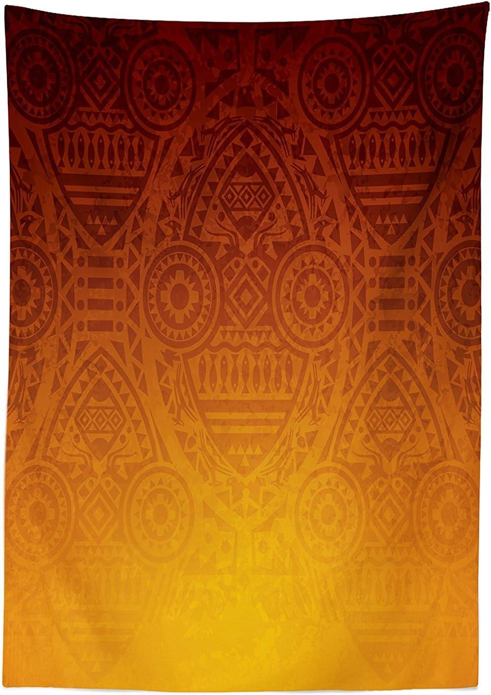 imageAmbesonne Valentine Tablecloth Heart Shaped Lollipops Candies with Spirals Romantic Love Theme Pattern Dining Room Kitchen Rectangular Table Cover 52 X 70 Pink PurpleOrange Purple