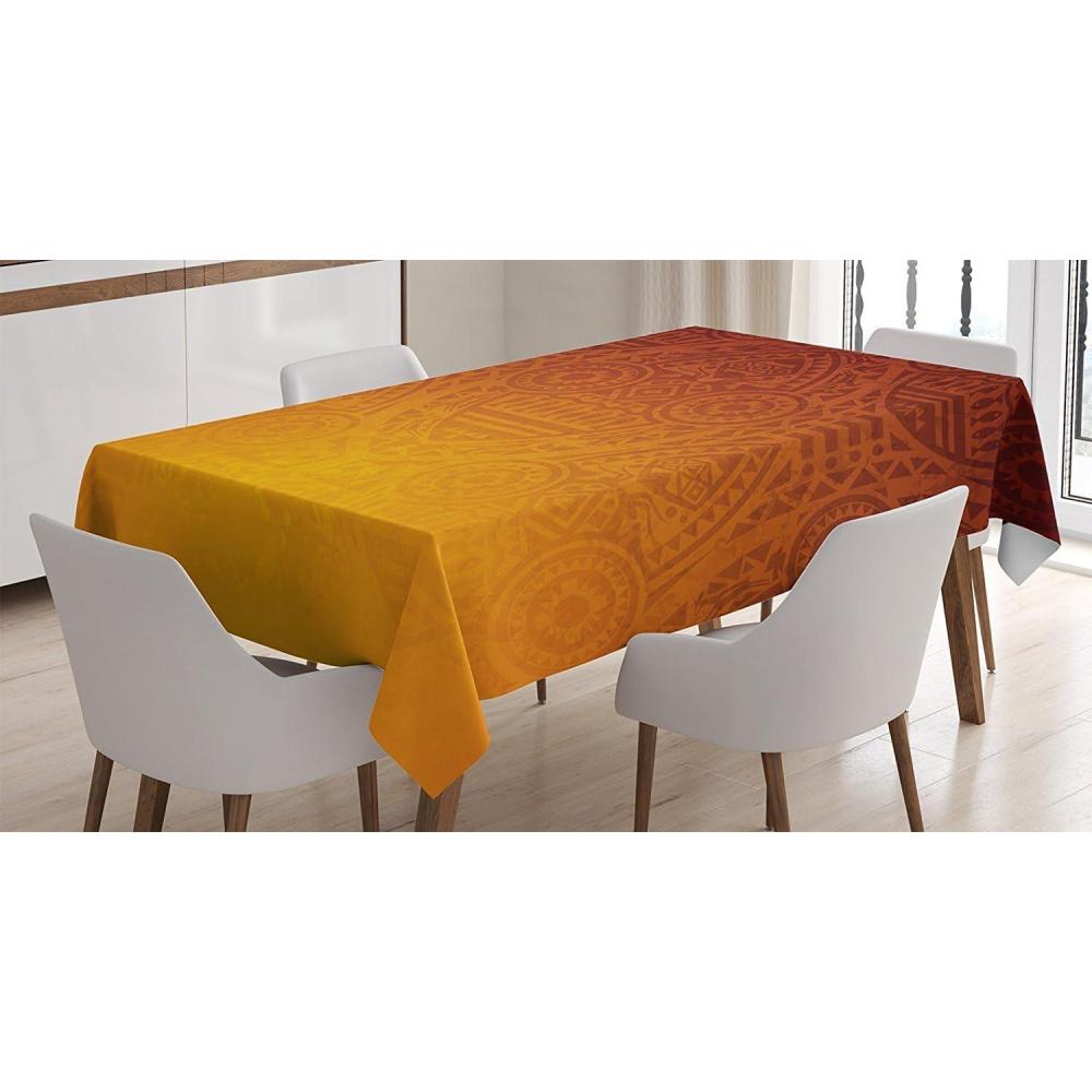imageAmbesonne Valentine Tablecloth Heart Shaped Lollipops Candies with Spirals Romantic Love Theme Pattern Dining Room Kitchen Rectangular Table Cover 52 X 70 Pink PurpleOrange Purple
