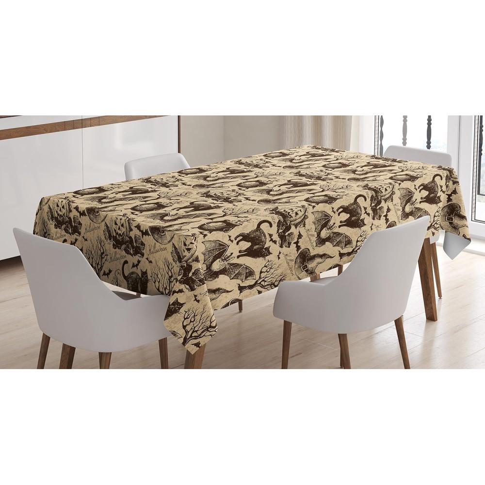 imageAmbesonne Valentine Tablecloth Heart Shaped Lollipops Candies with Spirals Romantic Love Theme Pattern Dining Room Kitchen Rectangular Table Cover 52 X 70 Pink PurpleBrown