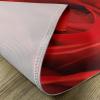 Ambesonne Rose Place Mats Set of 4, Close up Macro of a Red Rose Bloom Fresh Natural Beauty Valentine’s Day Couples Theme, Washable Fabric Placemats for Dining Table, Standard Size, Vermilion