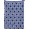 Ambesonne Valentine Tablecloth, Heart Shaped Lollipops Candies with Spirals Romantic Love Theme Pattern, Dining Room Kitchen Rectangular Table Cover, 52″ X 70″, Pink Purple(Navy Blue)