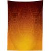 Ambesonne Valentine Tablecloth, Heart Shaped Lollipops Candies with Spirals Romantic Love Theme Pattern, Dining Room Kitchen Rectangular Table Cover, 52″ X 70″, Pink Purple(Orange Purple)