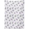 Ambesonne Valentine Tablecloth, Heart Shaped Lollipops Candies with Spirals Romantic Love Theme Pattern, Dining Room Kitchen Rectangular Table Cover, 52″ X 70″, Pink Purple(Lavender Green)