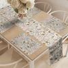Ambesonne Xo Table Runner, Hugs and Kisses Pattern Love You Affection Expression Sign Print, Dining Room Kitchen Rectangular Runner, 16″ X 90″, White Charcoal(Pink Beige)