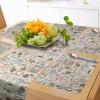 Ambesonne Xo Table Runner, Hugs and Kisses Pattern Love You Affection Expression Sign Print, Dining Room Kitchen Rectangular Runner, 16″ X 90″, White Charcoal(Pink Beige)