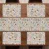 Ambesonne Xo Table Runner, Hugs and Kisses Pattern Love You Affection Expression Sign Print, Dining Room Kitchen Rectangular Runner, 16″ X 90″, White Charcoal(Pink Beige)
