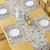 Ambesonne Xo Table Runner, Hugs and Kisses Pattern Love You Affection Expression Sign Print, Dining Room Kitchen Rectangular Runner, 16″ X 90″, White Charcoal(Pink Beige)