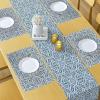 Ambesonne Xo Table Runner, Hugs and Kisses Pattern Love You Affection Expression Sign Print, Dining Room Kitchen Rectangular Runner, 16″ X 90″, White Charcoal(Royal Blue Orange)