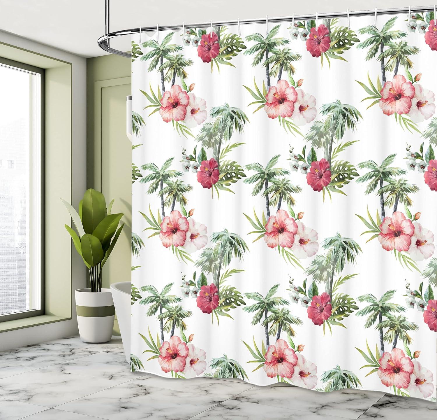 imageAmbesonne Halloween Shower Curtain Spiders Hanging from Their Traps Horror Inspired Design Grayscale Cartoon Cloth Fabric Bathroom Decor Set with Hooks 69 W x 70 L Charcoal Grey WhiteReseda Green Pale Pink