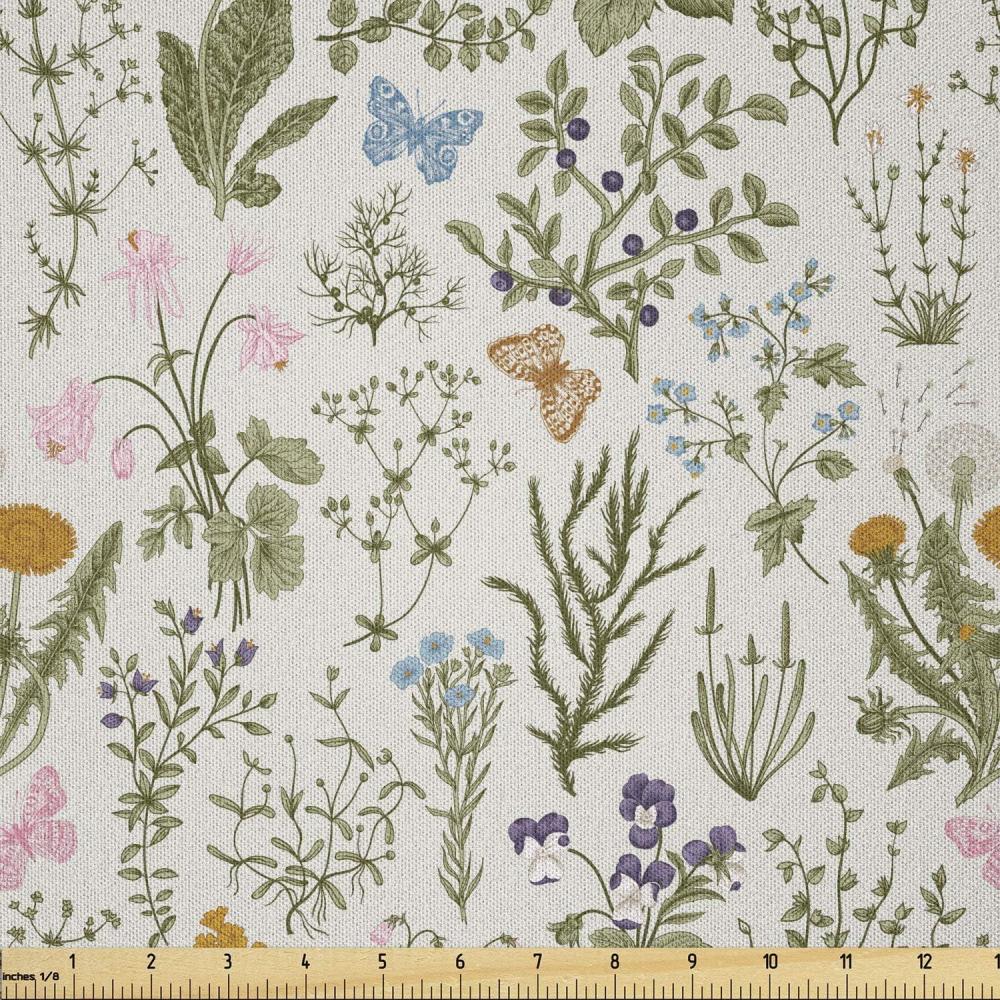 imageAmbesonne Boxer Dog Fabric by The Yard Cartoon Purebred Dogs Paw Prints and Bones Microfiber Fabric for Arts and Crafts Textiles amp Decor 1 Yard Brown CaramelBeige Reseda Green Pink Blue