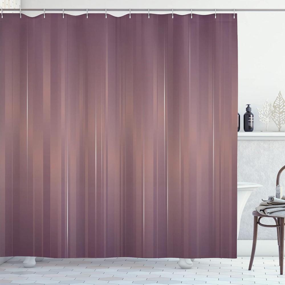 imageAmbesonne Cartoon Shower Curtain Forest Secret Swing Old Tree Curly Half Moon Shaped Lamps Butterflies Print Cloth Fabric Bathroom Decor Set with Hooks 69 W x 75 L Brown KhakiMauve Taupe