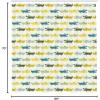 Ambesonne Animal Shower Curtain, Crocodile Characters in Cartoon Style Funny Faces Animal Alligators, Cloth Fabric Bathroom Decor Set with Hooks, 69″ W x 70″ L, Yellow Green Teal