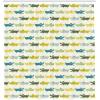 Ambesonne Animal Shower Curtain, Crocodile Characters in Cartoon Style Funny Faces Animal Alligators, Cloth Fabric Bathroom Decor Set with Hooks, 69″ W x 70″ L, Yellow Green Teal
