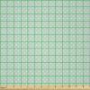 Ambesonne Boxer Dog Fabric by The Yard, Cartoon Purebred Dogs Paw Prints and Bones, Microfiber Fabric for Arts and Crafts Textiles & Decor, 1 Yard, Brown Caramel(Mint Green White)