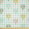 Ambesonne Boxer Dog Fabric by The Yard, Cartoon Purebred Dogs Paw Prints and Bones, Microfiber Fabric for Arts and Crafts Textiles & Decor, 1 Yard, Brown Caramel(Seafoam White)