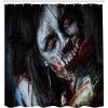Ambesonne Cartoon Shower Curtain, Animal Map of The World for Cartoon Mountains Forests Happy Atlas, Cloth Fabric Bathroom Decor Set with Hooks, 69″ W x 84″ L, Yellow Green and Pale Blue(Red Black)