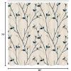 Ambesonne Cartoon Shower Curtain, Forest Secret Swing Old Tree Curly Half Moon Shaped Lamps Butterflies Print, Cloth Fabric Bathroom Decor Set with Hooks, 69″ W x 75″ L, Brown Khaki(Beige Dusk)