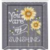 Ambesonne Cartoon Shower Curtain, Forest Secret Swing Old Tree Curly Half Moon Shaped Lamps Butterflies Print, Cloth Fabric Bathroom Decor Set with Hooks, 69″ W x 75″ L, Brown Khaki(Yellow Grey)