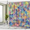Ambesonne Cartoon Shower Curtain, Forest Secret Swing Old Tree Curly Half Moon Shaped Lamps Butterflies Print, Cloth Fabric Bathroom Decor Set with Hooks, 69″ W x 75″ L, Brown Khaki(Yellow)
