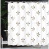 Ambesonne Cartoon Shower Curtain, Tale Castle Scenery in Floral Garden Girls Fantasy Picture, Cloth Fabric Bathroom Decor Set with Hooks, 69″ W x 70″ L, Pink Blue(Dark Tan)