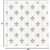 Ambesonne Cartoon Shower Curtain, Tale Castle Scenery in Floral Garden Girls Fantasy Picture, Cloth Fabric Bathroom Decor Set with Hooks, 69″ W x 70″ L, Pink Blue(Dark Tan)
