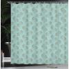 Ambesonne Cartoon Shower Curtain, Tale Castle Scenery in Floral Garden Girls Fantasy Picture, Cloth Fabric Bathroom Decor Set with Hooks, 69″ W x 70″ L, Pink Blue(Pale Blue Brown)