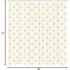 Ambesonne Cartoon Shower Curtain, Tale Castle Scenery in Floral Garden Girls Fantasy Picture, Cloth Fabric Bathroom Decor Set with Hooks, 69″ W x 70″ L, Pink Blue(White Yellow)