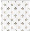 Ambesonne Cartoon Shower Curtain, Tale Castle Scenery in Floral Garden Girls Fantasy Picture, Cloth Fabric Bathroom Decor Set with Hooks, 69″ W x 70″ L, Pink Blue(Dark Tan)