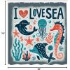 Ambesonne Cartoon Stall Shower Curtain, Happy Rubber Duck and Bubbles Pattern Theme Art, Fabric Bathroom Decor Set with Hooks, 36″ W x 72″ L, Yellow Aqua(Blue Coral Coconut)