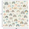 Ambesonne Cartoon Stall Shower Curtain, Happy Rubber Duck and Bubbles Pattern Theme Art, Fabric Bathroom Decor Set with Hooks, 36″ W x 72″ L, Yellow Aqua(Ivory Blush Soft Blue)
