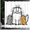Ambesonne Cartoon Stall Shower Curtain, Happy Rubber Duck and Bubbles Pattern Theme Art, Fabric Bathroom Decor Set with Hooks, 36″ W x 72″ L, Yellow Aqua(Orange White Grey)