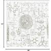 Ambesonne Cartoon Stall Shower Curtain, Happy Rubber Duck and Bubbles Pattern Theme Art, Fabric Bathroom Decor Set with Hooks, 36″ W x 72″ L, Yellow Aqua(White Umber)