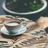 Ambesonne Ice Cream Fitted Round Tablecloth, Delicate Pattern of Colorful Design Dots and Hearts on Plain Back Cartoon, All Around Elastic Fabric Table Cover, 40″- 44″ Diameter, Pink Blue Apricot(Eggshell Umber Slate Blue)