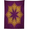 Ambesonne Love Tablecloth, Pattern of Hearts and Romantic Wedding Theme Celebration Valentines, Rectangular Table Cover for Dining Room Kitchen Decor, 60″ X 84″, Pink White(Violet Yellow)