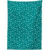 Ambesonne Love Tablecloth, Pattern of Hearts and Romantic Wedding Theme Celebration Valentines, Rectangular Table Cover for Dining Room Kitchen Decor, 60″ X 84″, Pink White(Teal)