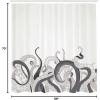 Ambesonne Manly Shower Curtain, Cartoon Hot-Rod Truck Antique Old Model Automobile Transport Nostalgia Illustration, Cloth Fabric Bathroom Decor Set with Hooks, 69″ W x 70″ L, Orange Black(Dimgray Grey)