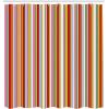 Ambesonne Manly Shower Curtain, Cartoon Hot-Rod Truck Antique Old Model Automobile Transport Nostalgia Illustration, Cloth Fabric Bathroom Decor Set with Hooks, 69″ W x 70″ L, Orange Black(Red Rainbow)