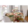 Ambesonne Round Hearts Tablecloth, 60″ Pink, Valentine’s Day(Multi Color)