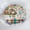 Blush White Olive Green