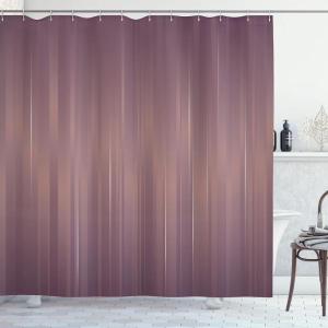 Ambesonne Cartoon Shower Curtain, Forest Secret Swing Old Tree Curly Half Moon Shaped Lamps Butterflies Print, Cloth Fabric Bathroom Decor Set with Hooks, 69″ W x 75″ L, Brown Khaki(Mauve Taupe)