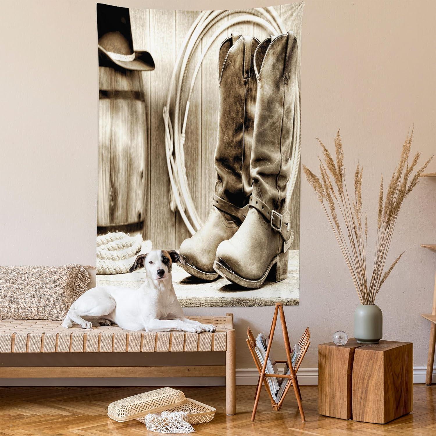 imageAmbesonne Hippie Tapestry Modern Goth Scene of Wingy Skeleton Moon and Roundy Flowers Boho Dreamy Fabric Wall Hanging Decor for Bedroom Living Room Dorm 28 X 23 Eggshell Shamrock GreenSepia and Beige