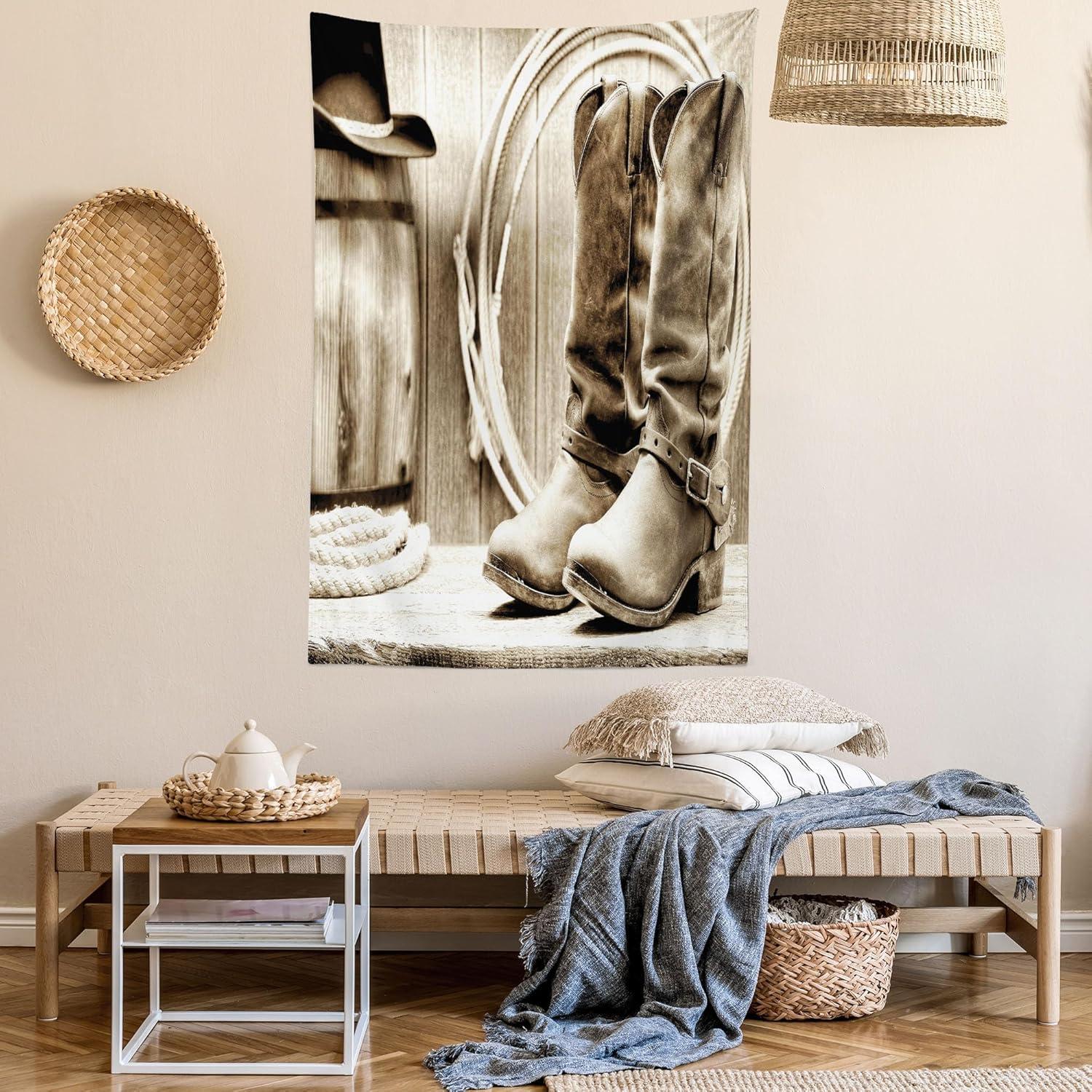 imageAmbesonne Hippie Tapestry Modern Goth Scene of Wingy Skeleton Moon and Roundy Flowers Boho Dreamy Fabric Wall Hanging Decor for Bedroom Living Room Dorm 28 X 23 Eggshell Shamrock GreenSepia and Beige