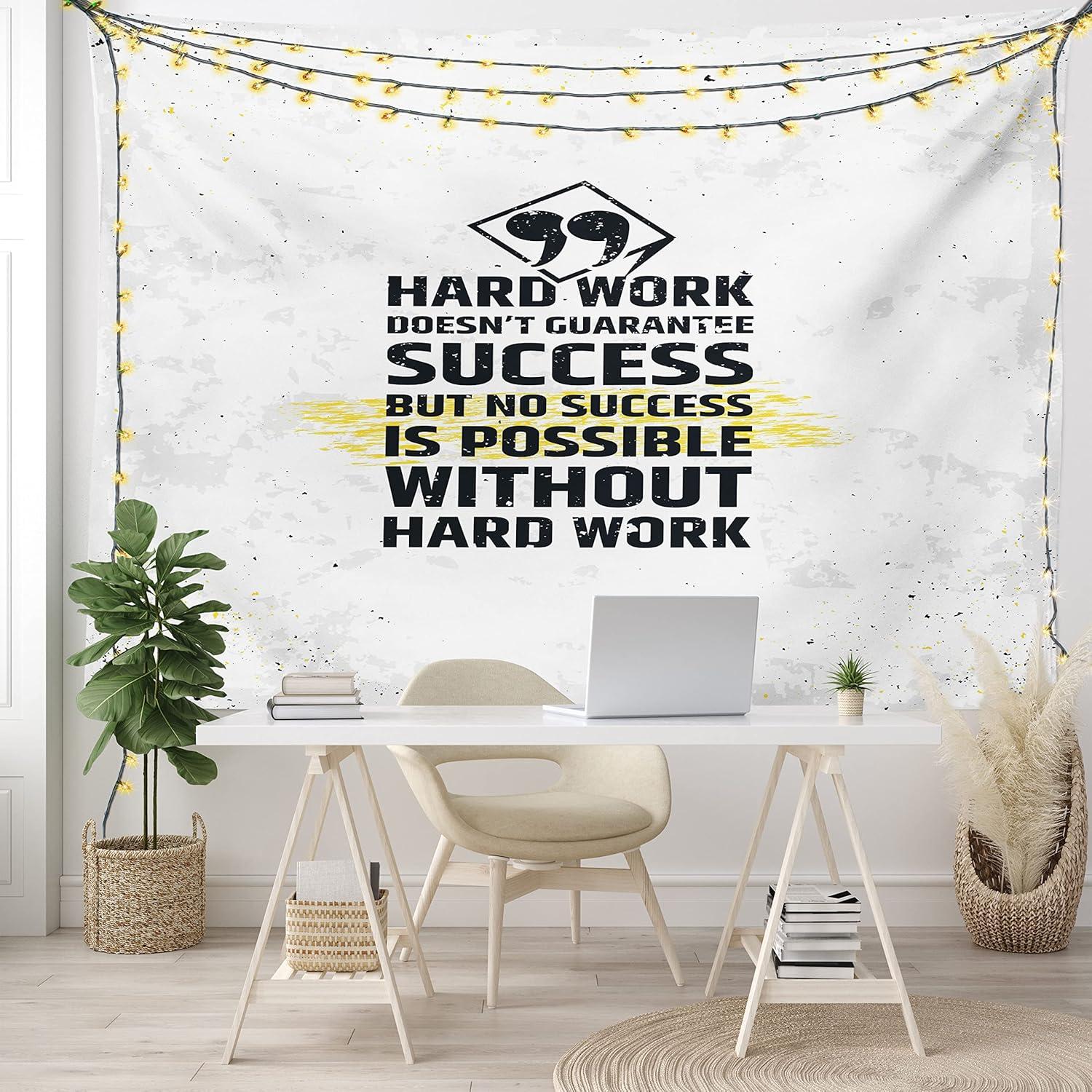 imageAmbesonne Hippie Tapestry Modern Goth Scene of Wingy Skeleton Moon and Roundy Flowers Boho Dreamy Fabric Wall Hanging Decor for Bedroom Living Room Dorm 28 X 23 Eggshell Shamrock GreenYellow Black White