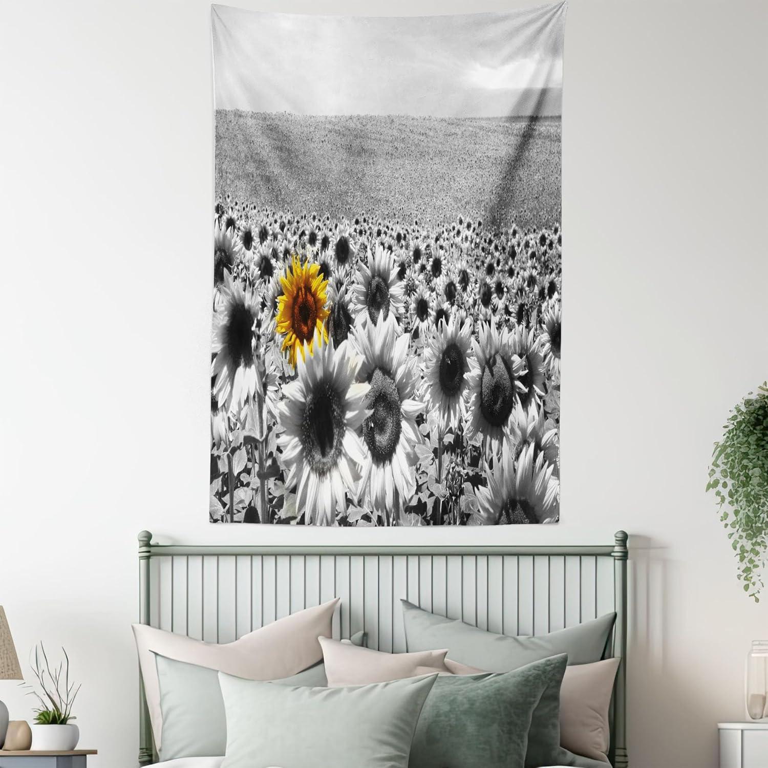 imageAmbesonne NYC Tapestry Pinkish Blossoms in the Central Park Landscape with Cherry Trees Forest in Spring Season Picture Print Wall Hanging for Bedroom Living Room Dorm Decor 40 X 60 Magenta GreyGrey