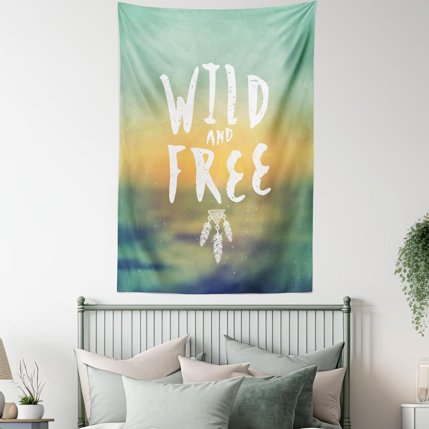 imageAmbesonne NYC Tapestry Pinkish Blossoms in the Central Park Landscape with Cherry Trees Forest in Spring Season Picture Print Wall Hanging for Bedroom Living Room Dorm Decor 40 X 60 Magenta GreyBlue Yellow