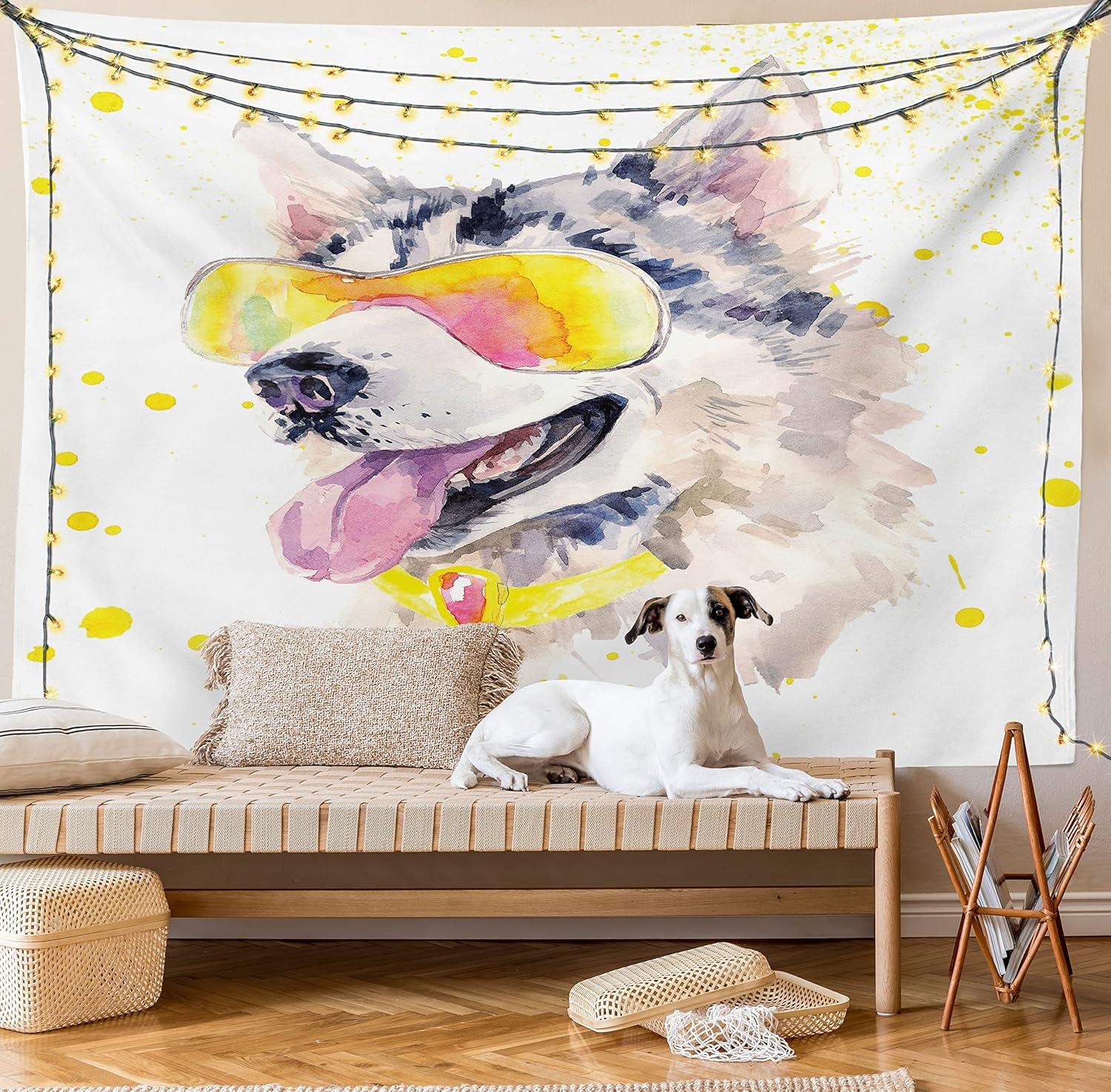 imageAmbesonne NYC Tapestry Pinkish Blossoms in the Central Park Landscape with Cherry Trees Forest in Spring Season Picture Print Wall Hanging for Bedroom Living Room Dorm Decor 40 X 60 Magenta GreyYellow Beige