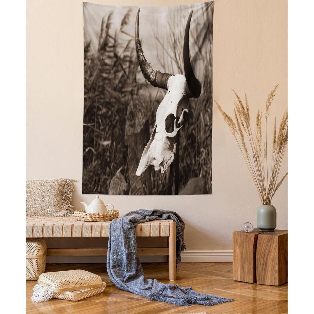 imageAmbesonne NYC Tapestry Pinkish Blossoms in the Central Park Landscape with Cherry Trees Forest in Spring Season Picture Print Wall Hanging for Bedroom Living Room Dorm Decor 40 X 60 Magenta GreyDark Brown