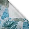 Ambesonne Floral Boho Grommet Curtain, Simple Design Delicate Flower Silhouettes Neutral Colors Exotics Art, Decorative 2-Panel Window Drapes for Bedroom Living Room, 50″ x 108″, Dark Indigo Pale Blue(Blue Grey Reseda Green)